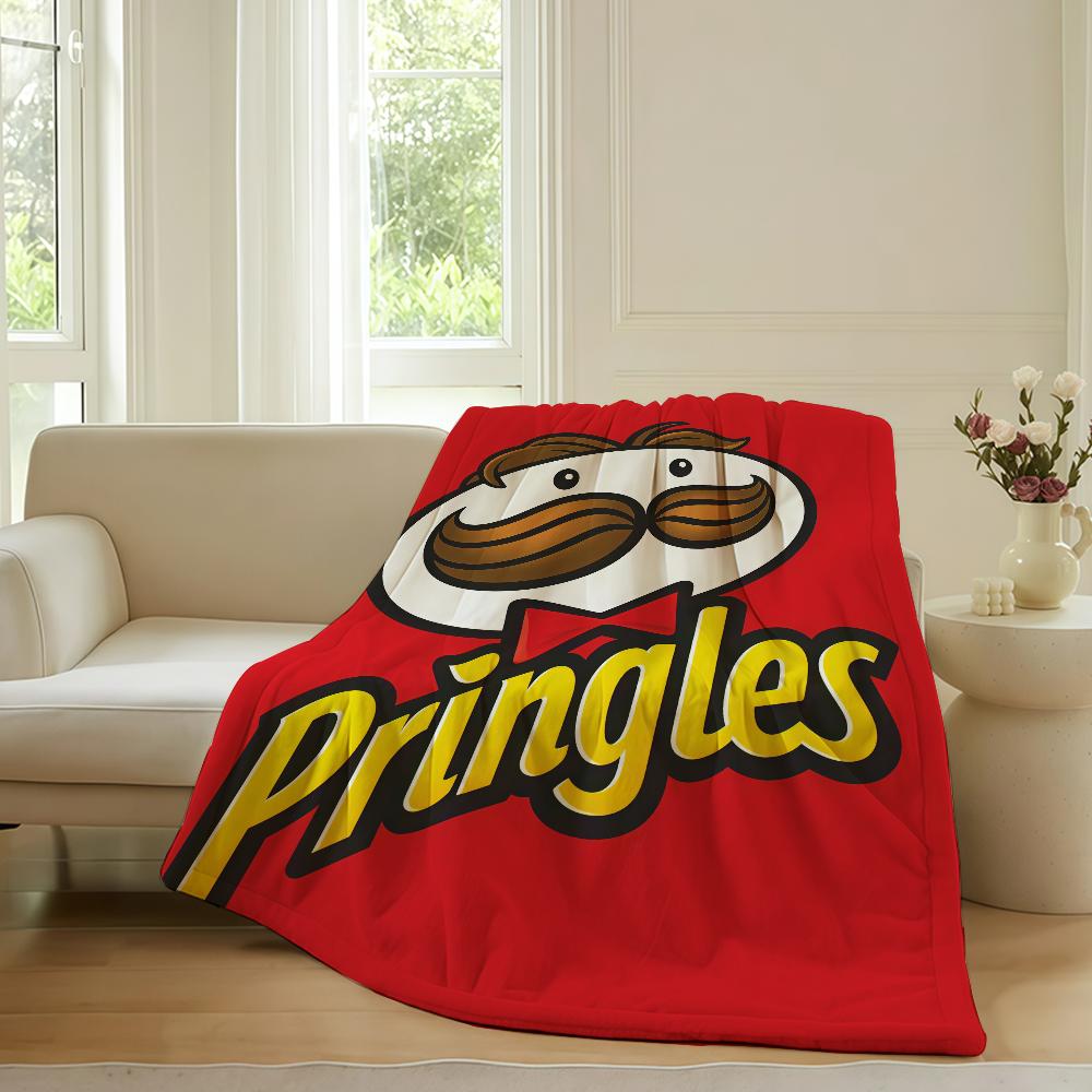 Модный принт P pringleS Плед Для Дивана Офиса Кровати Самолета Путешествий Сон Чтение Отдых Кемпинг Мягкий И Теплый