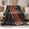 Baltimore Orioles Soft and comfortable flannel Suitable for sofas living rooms outdoor camping travel and also makes a great anniversary gif
