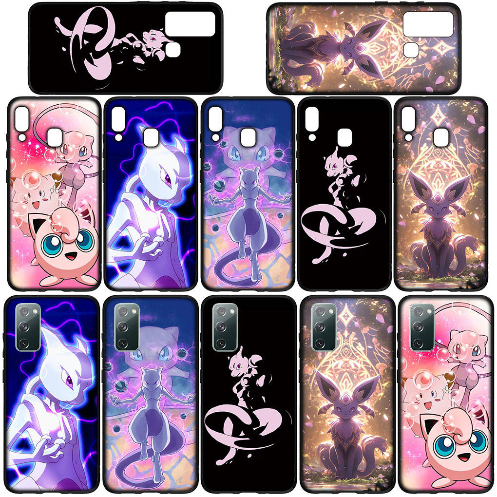 Чехол для iPhone 16 15 Xiaomi Redmi Note 14 13 12 11 Pro Max X 8 9 16e Samsung Galaxy S25 S24 S23 Moto A4 OPPO Huawei Mew Mewtwo чехол для телефона