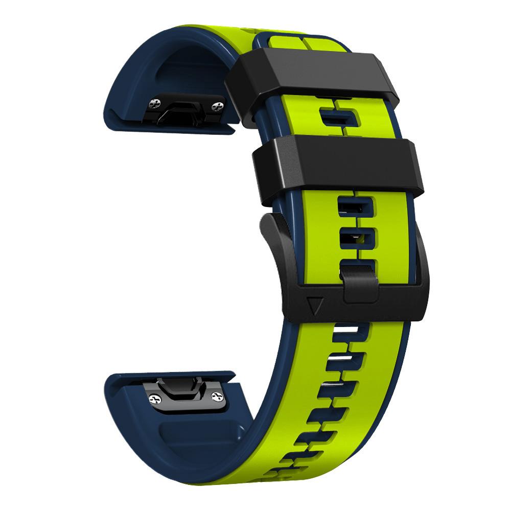 Силиконовый ремешок 22 мм 26 мм для Garmin Fenix ​​7 7X 6 6X 5 5X быстросъемный ремешок для часов Garmin Fenix ​​3/3 HR/3 сапфировые ремешки для часов