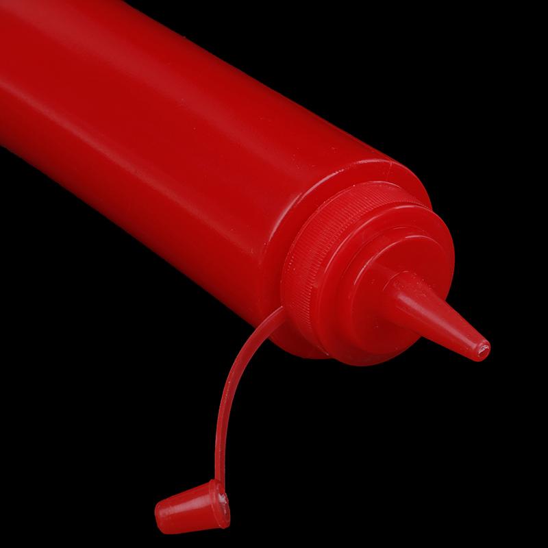 Кухонная пластиковая бутылка для салата 8 унций для соуса, уксуса, масла, кетчупа