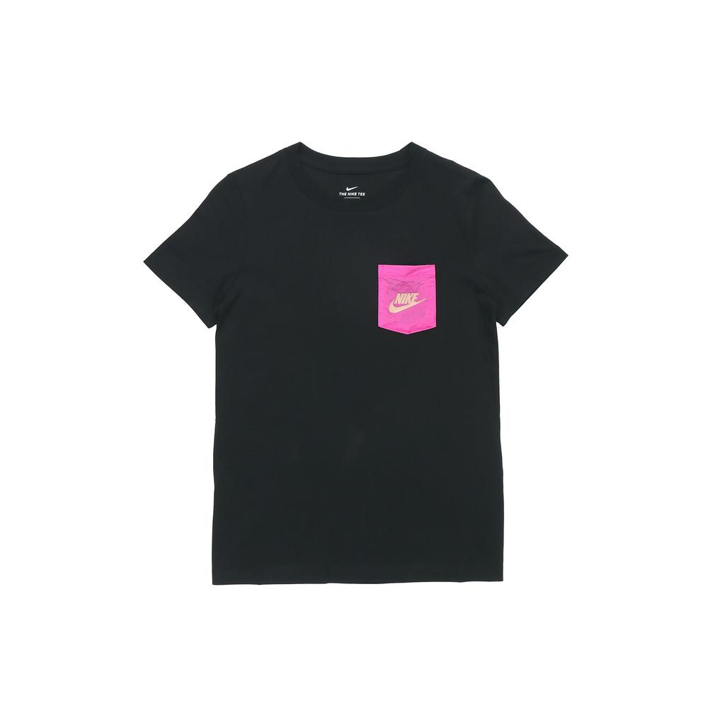 Nike T Shirts Women's Crew Neck Moderate Straight Fit CT8855-010