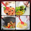 1/2pcs Silicone Flexible Cooking Forks Multifunctional Cooking Spaghetti Forks Kitchen Cooking Baking Stir Mix Serving Utensils