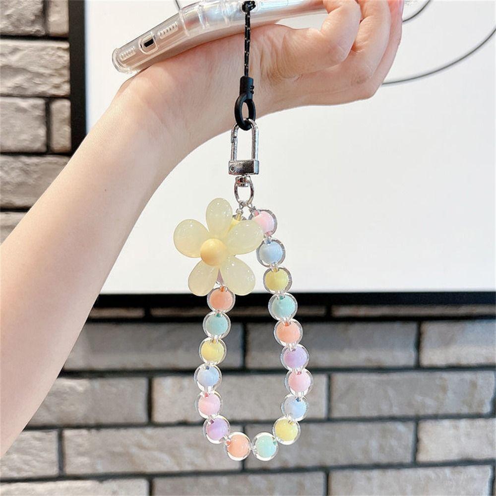 Браслет Подвесной шнурок Анти-потеря телефона Шнурок Бусины Цепочка для телефона Цепочка для мобильного телефона Ремешок для мобильного телефона