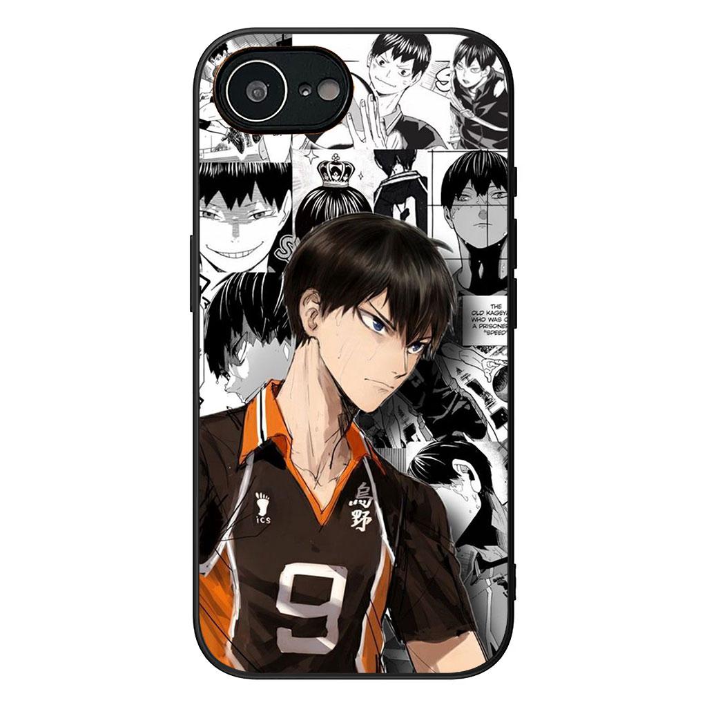 Cover for Apple iPhone 16 15 14 Plus 13 12 Mini 17 Pro Max + ProMax 16E Air Phone Case Karasuno Tobio Kageyama Haikyuus