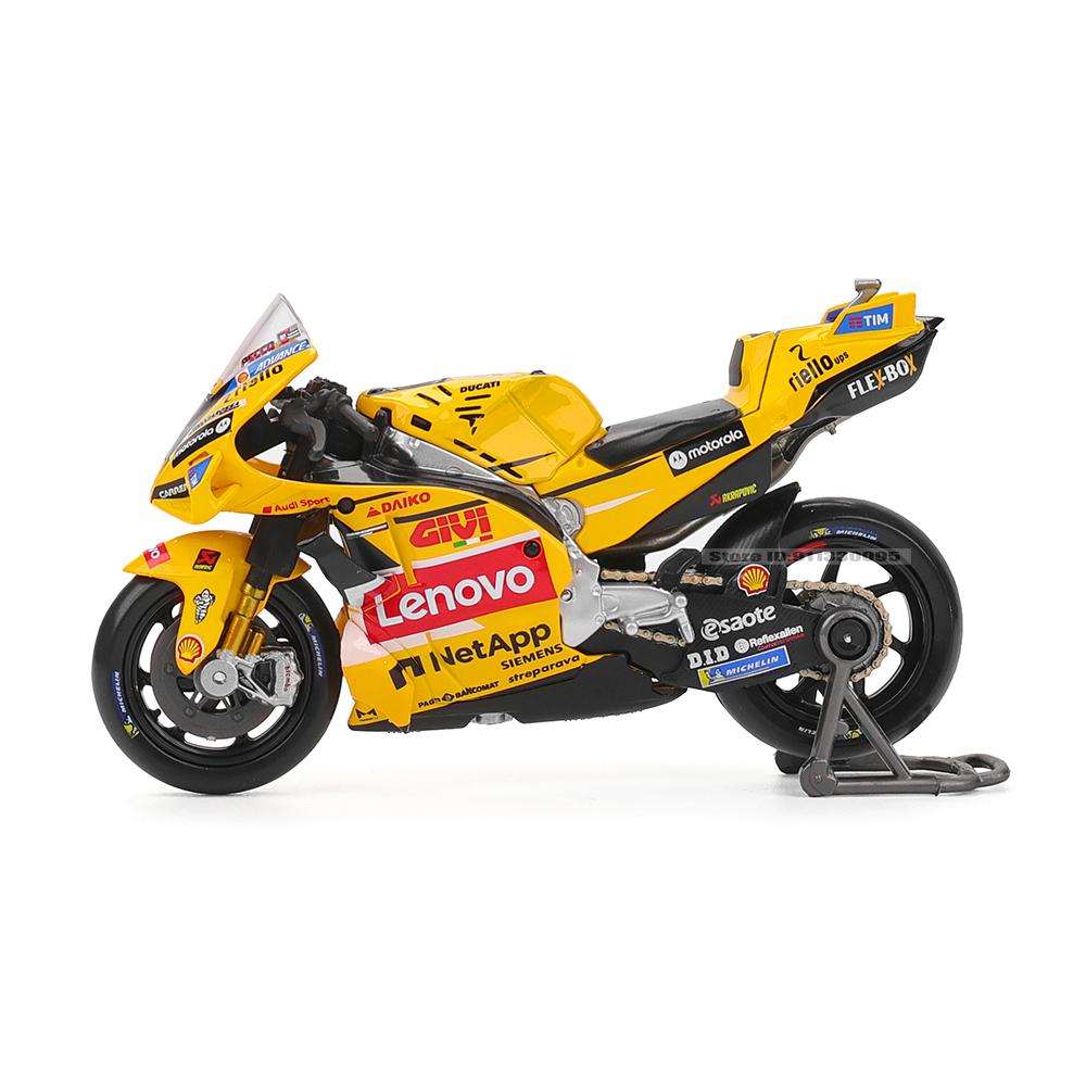 Майсто 1:18 2023 Команда Ducati Lenovo #1 Баньяйя Чемпионский пилот Moto GP Гонки литьевой сплав мотоцикл Коллекция моделей подарок игрушка