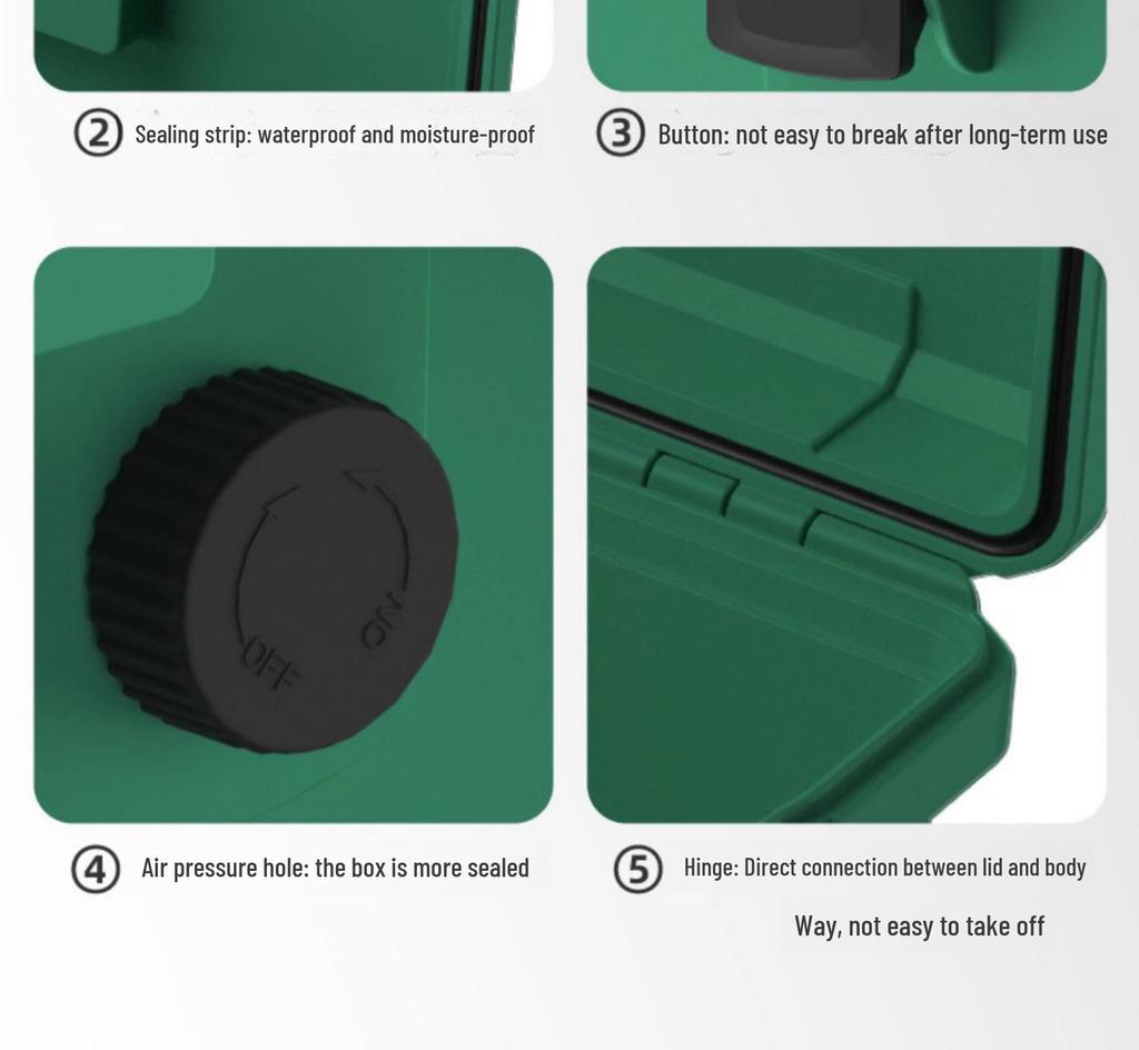 Водонепроницаемый многофункциональный ящик для хранения инструментов промышленного класса для электриков и техобслуживания транспортных средств