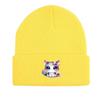Bowknot Cat Warm Knit Cap Beanie, Skullies Beanies Thermal Warm Simple Gorro Knit Hat Beanie