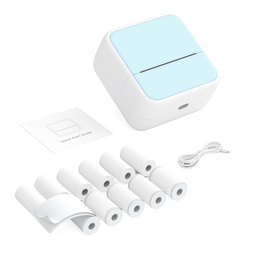 Мини карманный принтер портативный термопринтер для мгновенной фотопечати этикеточная машина BT Wireless Connect 