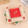 Четырехсторонняя игра-головоломка с 10 числами Shut The Box, набор с кубиками, игра для вечеринки для 4 игроков, числовая игра, настольные игры для взрослых и семей