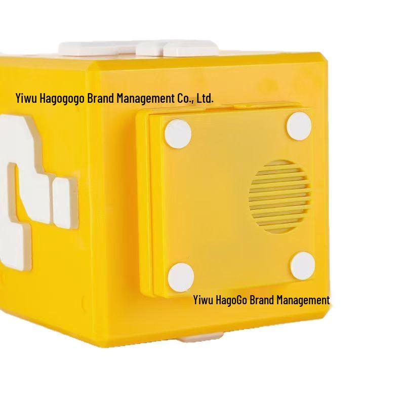 Mario Question Mark LED Night Light (USB, 10x10CM) for Bedroom & Dorm Atmosphere