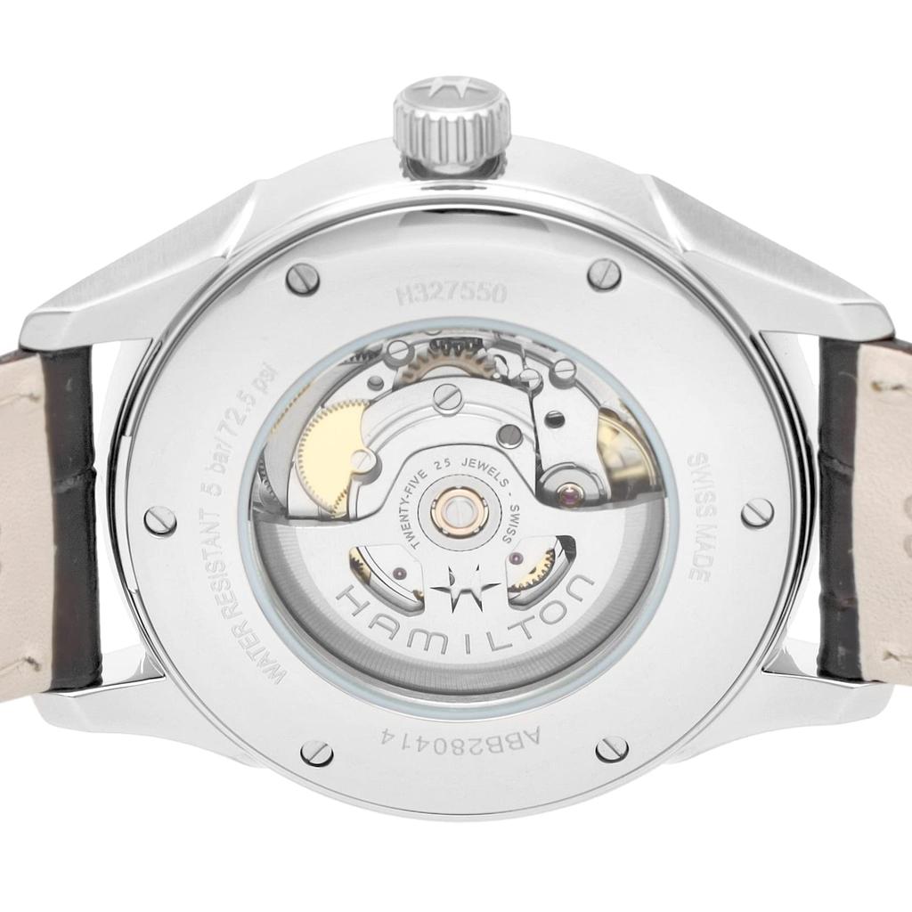 Watch Jazzmaster Viewmatic Auto Jazzmaster Silver Dial Stainless Steel Sapphire Crystal Automatic Winding 5 ATM Water Resistant Swiss Watch H32755551