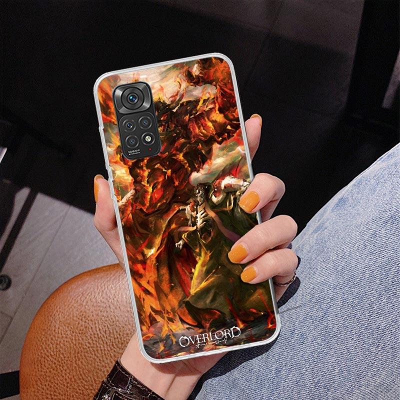 Чехол для телефона Аниме Повелитель для Xiaomi Redmi Note 15 14 13 12S 12 11 Pro Plus 14S 11S 11E 10 10S 11T 5G Персонализированный чехол Redmi N