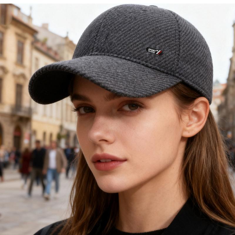 Шапка Мужская Зимняя Теплая Шапка Для Среднего и Пожилого Возраста Зимняя Уличная Защита Ушей Бейсболка Папина Шапка