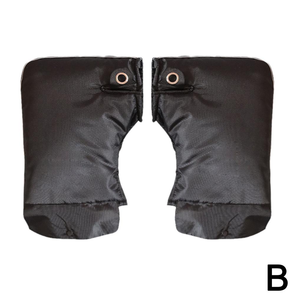 Обычный зимний теплый чехол на руль для езды на мотоцикле, водонепроницаемый и толстый ветрозащитный чехол на руль для электроскутера, инструменты