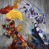 Аниме Фигурка Digimon Adventure Вольфмон Фигурки Действия ПВХ Статуя Коллекция Декорация Модель Игрушки Подарки
