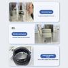 Black White Water Bottle 1000ML Sports Kettle Portable Water Cup  Outdoor Sport