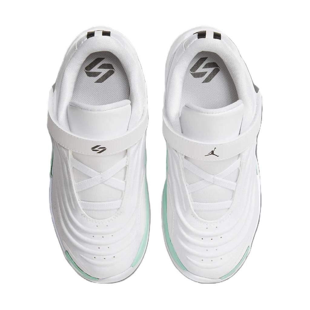 Air Jordan Luka 3 PS Photo Finish Kids Sneakers White Black Volt-Glow HQ5059-107