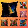 Арт Птица Попугай Наволочка Для Гостиной Подушка На Диван Подходит Для Украшения Дома Спальни И Защиты