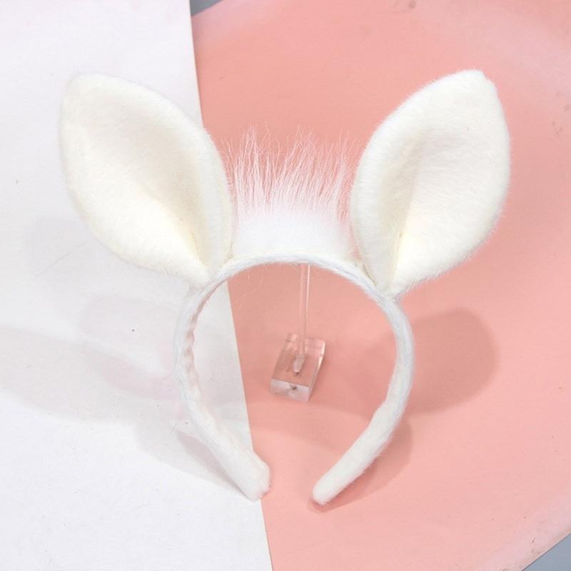 Плюшевые повязки на голову с лошадиными ушками и нескользящим захватом для ролевых игр и мероприятий на Хэллоуин