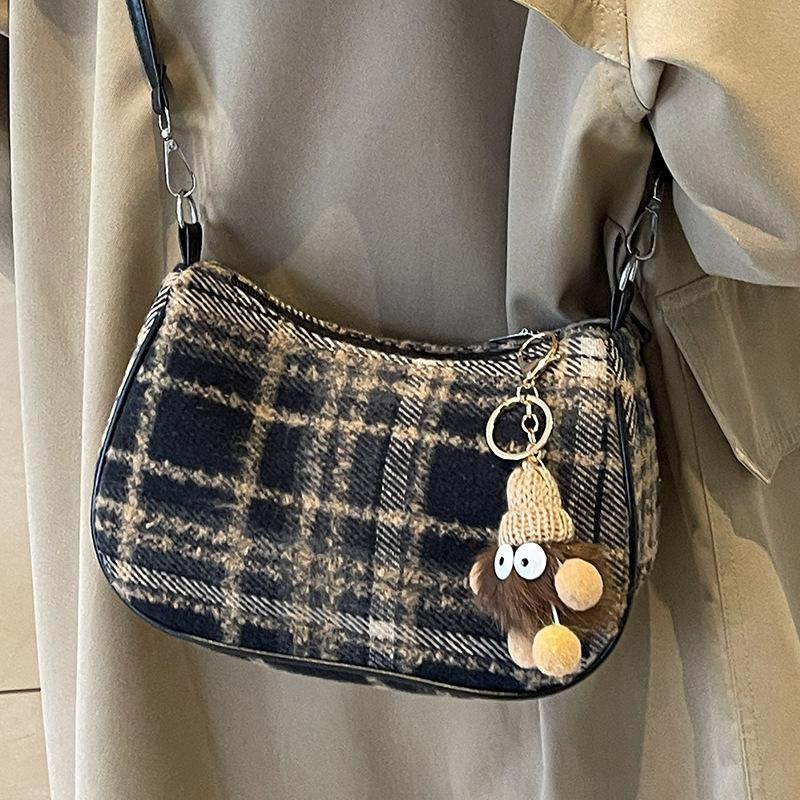 Модные сумки для женщин Новая модная универсальная ретро сумка кроссбоди для женщин Ins Универсальная сумка кроссбоди на одно плечо
