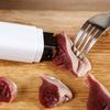 Инструмент для резки мяса из нержавеющей стали с крышкой Креативный кухонный резак