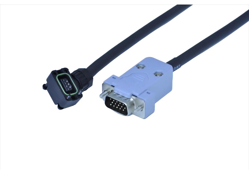 Buke EtherCAT M8SD4 to RJ45 0.5m Cable