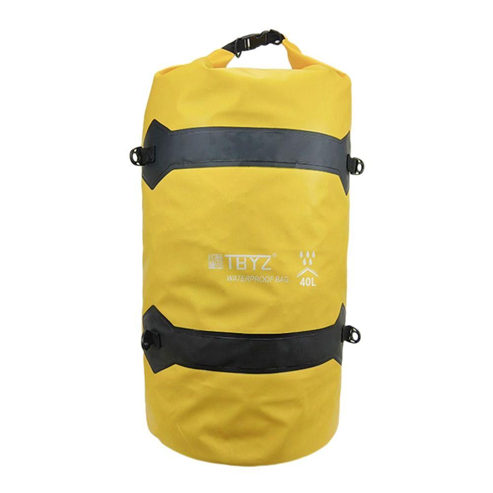 Waterproof Bicycle Rear Seat Bag 40L Capacity Bike Carrier Bag Durable Travel Bag Adventure Riding