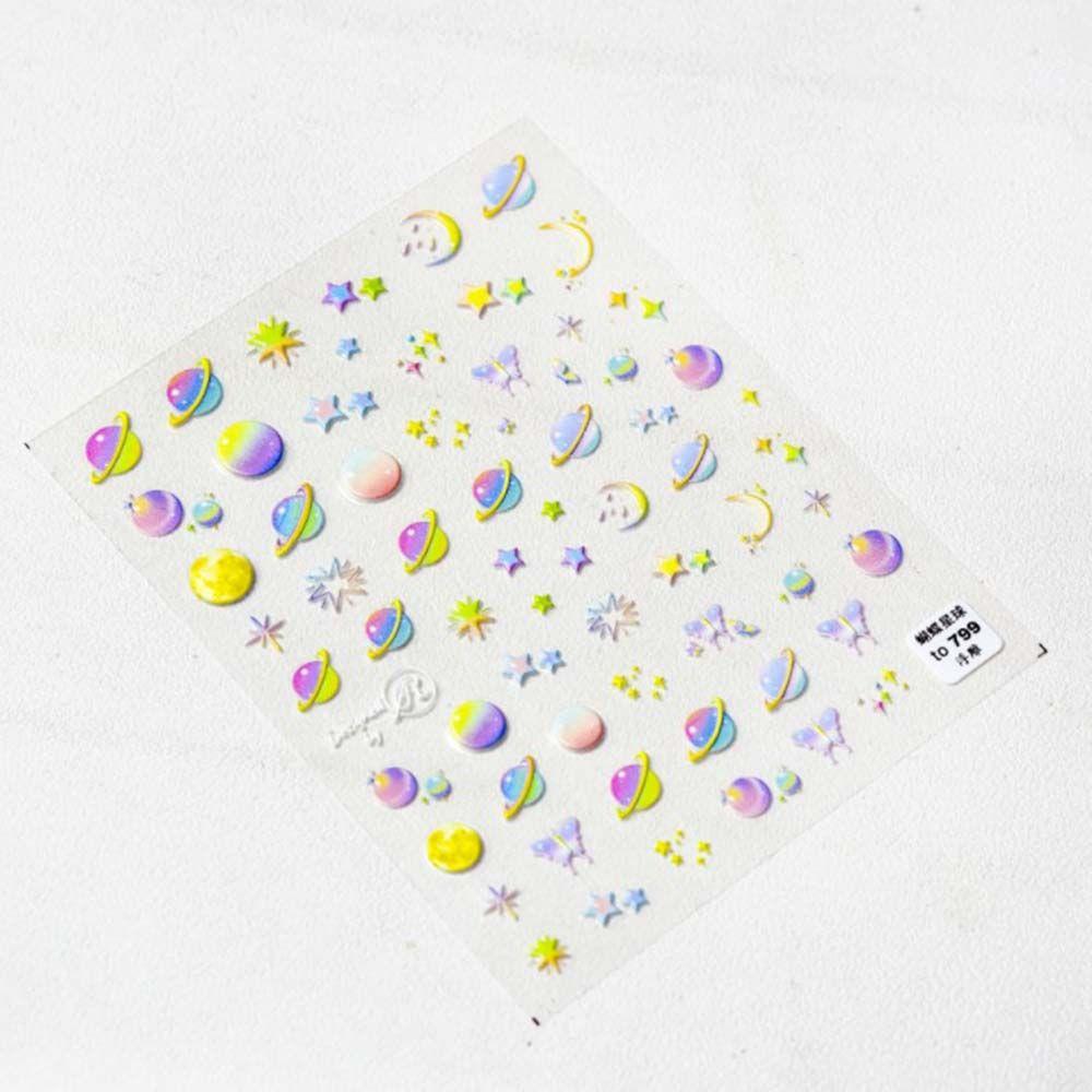 Decal Bunny Adhesive Earth Manicure Accessories Nail Art Sticker DIY Nail Art Nail Art Decoration