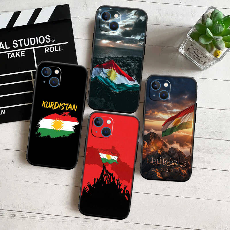 RT12 Kurdistan Flag Phone Case for Motorola Moto Edge 60 60s 70 G86 G56 G54 E14 G04S G45 G54 G64 S30 S50 X30 X40 X50 Pro Power Tylus