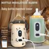 USB Portable Baby Bottle Insulated Sleeve - Universal Constant Temperature Milk Warmer for Home & Outdoor Use