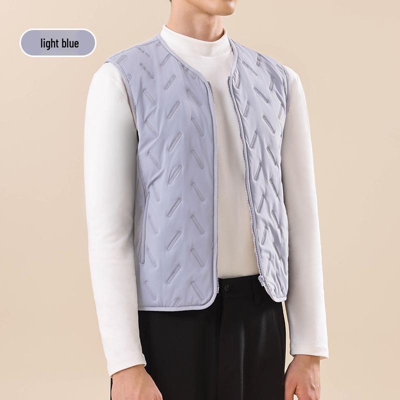 Унисекс жилет из шерсти и флиса: Ветрозащитный, Теплый и Модный для Осени и Зимы