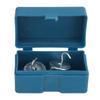 2pcs 10g Lab Hook Weight Chrome Plated Steel Double Hooked Weight with Case For General Science Phys