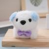 Cute Heartfelt Plush Dog Bean Bear Keychain Gift With Customizable Colors And Design