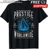Prestige Worldwide Смешная футболка с принтом лодки из фильма «Сводные братья» Подарок Унисекс Футболка Унисекс Футболка