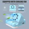 VAORLO For Switch Multifunctional Charging Base With Fan Cooling HDMI-compatible TV Screen Projection Converter Adapter Type-C USB3.0