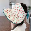 Korean Style Empty Top Kid Sunhat Bowknot Children's Fisherman Hat Baby Shading Hat  Spring/Summer