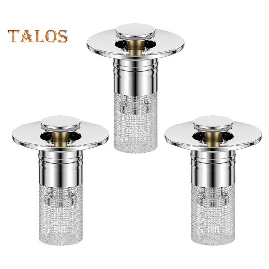 3/6 шт. Выдвижной сливной фильтр для раковины, заглушка для раковины из нержавеющей стали, корзина для фильтра, улавливатель волос, антиблокировочная корзина для фильтра