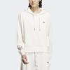 Adidas Originals Trefoil Solid Hoodie Pullover Женский свитшот Белый HY7283
