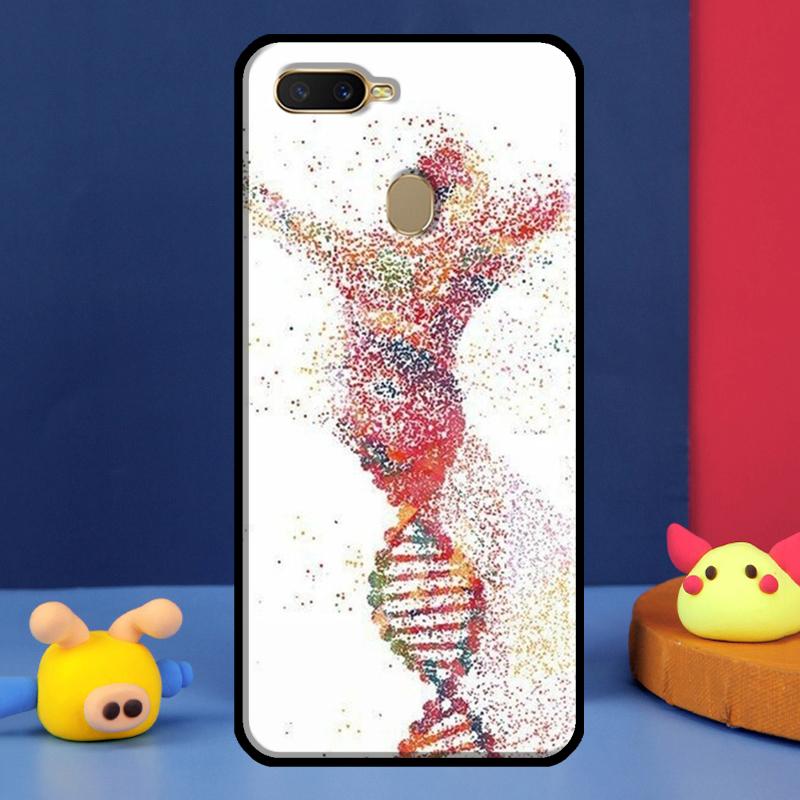 Наука ДНК Химия Чехол Для Oppo A16 A76 A96 A58 A78 A98 A5 A9 A91 A15 A17 A77 A52 A72 A74 A94 A54S A57S Обложка