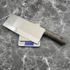 8 Inch Chinese Chef Knife 3-layers Clad Steel 10Cr15Mov Blade Wood Handle Slicing Vegetables Cleaver Meat Handmade Kitchen Knife
