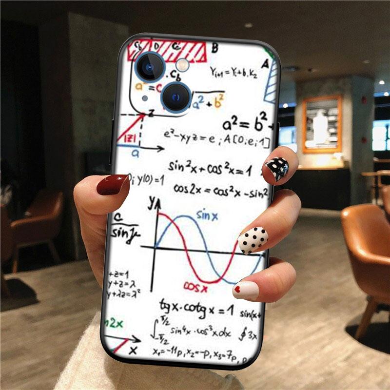 Химико-математическая формула Чехол для Samsung M06 M15 M16 M35 M55 M56 A36 A42 A50 A50S A51 A52 A32 A33 A05 A05S A06 A16 A20