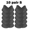 10 пар противосминающихся удлинителей для обуви, аксессуары для носков, комплект защитных кроссовок, пенопласт, сохраняющий форму, спортивная обувь, защита, уход