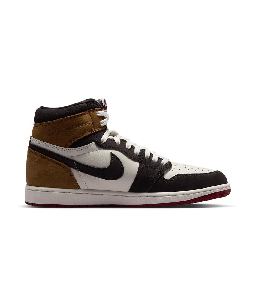 Nike Air Jordan 1 Retro High Og Love Letter M - Shadow Heather:Light British Tan:Team Red / Dz5485-201