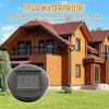 4 Pieces Replacement Solar Lights With Led Bulbs, Solar Top Lights Replacement, Led Solar Panel Lantern Cover