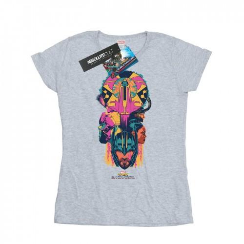 Marvel Womens/Ladies Thor Ragnarok Character Totem Cotton T-Shirt