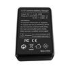 Portable LP-E12 LP E12 LCD Dual Channel USB Battery Charger for EOS M EOS Rebel SL1 EOS 100D Stay Powered