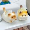Cute Cat Swinging Ornament Creative Miniatures Figurine Crafts Cat Statue  Bedroom
