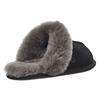 UGG Scuffette II Черно-серые женские кроссовки 1106872-BCGR
