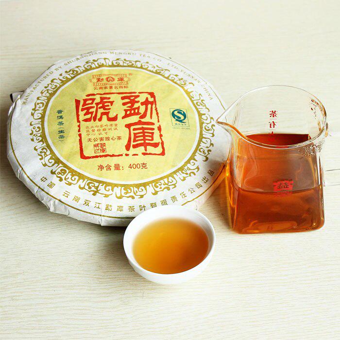 2007 Mengku Rongshi Shen Puer Mengku Hao Сырой чай Пуэр 400г